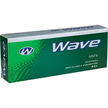 Wave Menthol 100\'s cigarettes 10 cartons