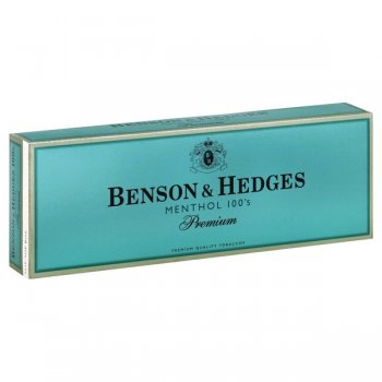 BENSON & HEDGES MENTHOL 100S PREMIUM BOX cigarettes 10 cartons
