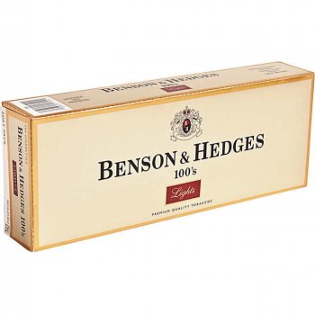 Benson & Hedges 100\'s Luxury Soft Pack cigarettes 10 cartons