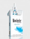 Manchester Superslims blue cigarettes 10 cartons