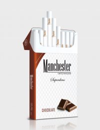 Manchester Superslims chocolate cigarettes 10 cartons