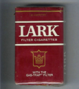 Lark Filter With the Gas-Trap Filter red soft box cigs 10 carton