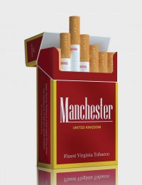 Manchester Red king size cigarettes 10 cartons