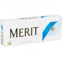 Merit 100's Blue Soft Pack cigarettes 10 cartons