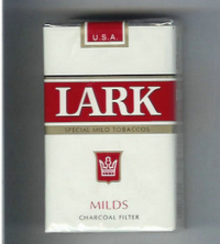 Lark Special Mild Tobaccos Milds Charcoal Filter white and red