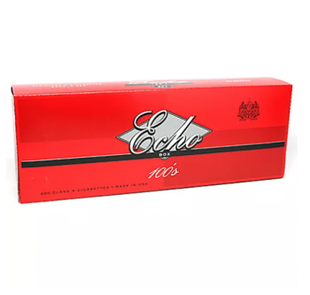Echo Red 100s Box cigarettes 10 cartons