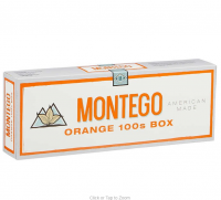 Montego Orange 100's Box cigarettes 10 cartons