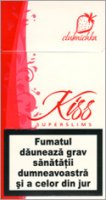 Kiss Super Slims Clubnichka 100's Cigarettes 10 cartons