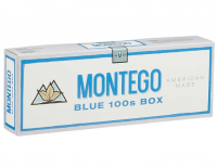 Montego Blue 100's Box cigarettes 10 cartons