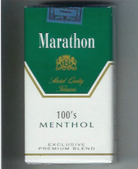Marathon Menthol 100s Exclusive Premium Blend cigs 10 cartons
