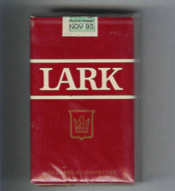 Lark red soft box cigarettes 10 cartons
