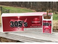 305's Full Flavor 100's Box cigarettes 10 cartons