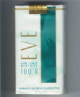 EVE Ultra Lights Menthol 100s soft box cigarettes 10 cartons