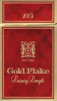 Gold Flake Luxury Lenght 100's W.D. & H.O. Wills Bristol & Londo