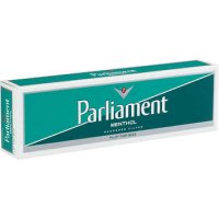Parliament Menthol White Pack Box cigarettes 10 cartons