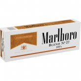 Marlboro Blend No. 27 100's Box cigarettes 10 cartons