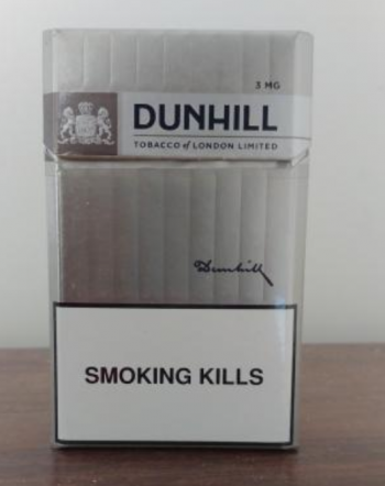 Dunhill Silver Flow Filter 3MG cigarettes 10 cartons