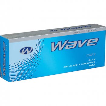 Wave Blue 100\'s Box cigarettes 10 cartons
