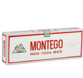 Montego Red 100\'s Box cigarettes 10 cartons
