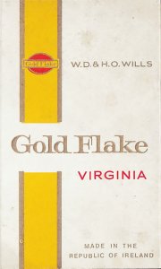 GOLD FLAKE Virginia W.D. & H.O. Wills Made In The Republic Of Ir