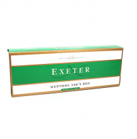 Exeter Menthol 100s Box cigarettes 10 cartons
