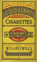 Gold Flake Cigarettes Gold Flake W.D. & H.O. Wills' Honey Dew. W