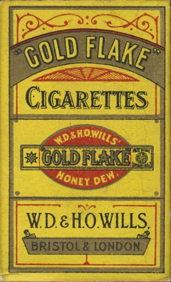 Gold Flake Cigarettes Gold Flake W.D. & H.O. Wills\' Honey Dew. W