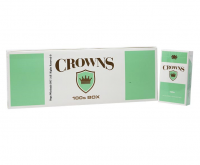 Crowns Menthol Gold 100s cigarettes 10 cartons