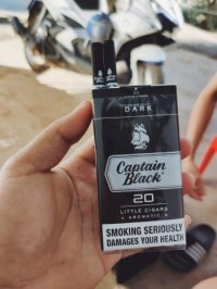 Cigar Mini Captain Black - Dark 10 cartons