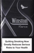 WINSTON XSENCE SILVER (MINI) cigarettes 10 cartons WINSTON XSENCE SILVER (MINI) cigarettes 10 cartons