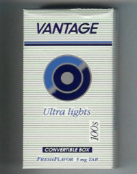 Vantage Ultra Lights 100s Cigarettes 10 cartons
