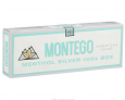 Montego Menthol Silver 100's Box cigarettes 10 cartons