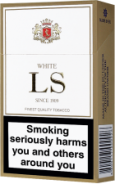 LS white king size Cigarettes 10 cartons