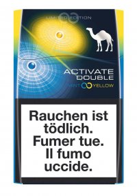 Camel Activate Double Mint & yellow cigarettes 10 cartons