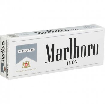 Marlboro Silver Pack 100\'s box cigarettes 10 cartons