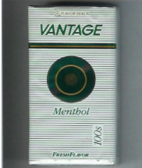 Vantage Menthol 100s Fresh Flavor Cigarettes 10 cartons