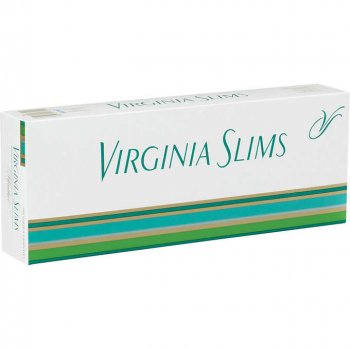 Virginia Slims Menthol 100\'s Soft Pack cigarettes 10 cartons
