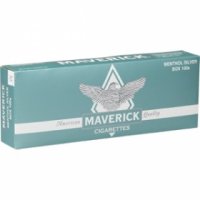 Maverick Menthol Silver 100's cigarettes 10 cartons