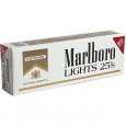 Marlboro Lights 25s Gold Pack Box cigarettes 10 cartons
