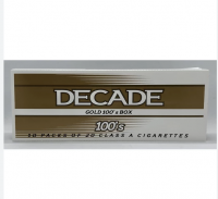 Decade Gold 100s Box cigarettes 10 cartons