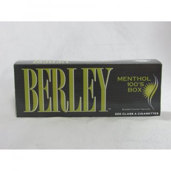 BERLEY MENTHOL 100\'S BOX cigarettes 10 cartons
