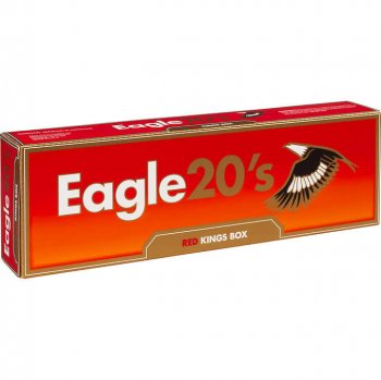 Eagle 20\'s Red Kings Cigarettes 10 cartons