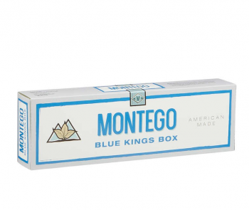 Montego Blue King\'s Box cigarettes 10 cartons