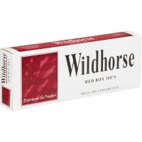 Wildhorse Red 100's Box cigarettes 10 cartons