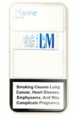 L&M Slims Marine Blue Cigarettes 10 cartons