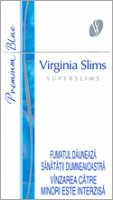 Virginia Slims Super Slims Blue 100`s Cigarettes 10 cartons