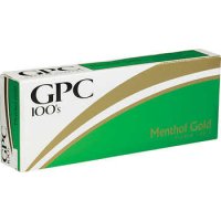 GPC Menthol Gold 100's Soft Pack cigarettes 10 cartons