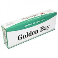 GOLDEN BAY menthol GOLD 100s box cigarettes 10 cartons