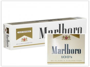 Marlboro Gold 100s Cigarettes (70 Cartons) [Marlboro Gold 100s Cigarettes]