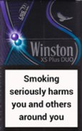 WINSTON XS PLUS DUO cigarettes 10 cartons WINSTON XS PLUS DUO cigarettes 10 cartons